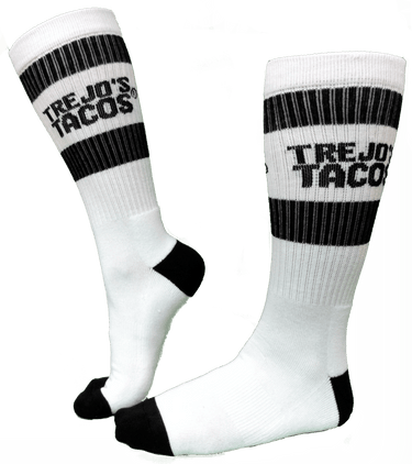 Trejo's Tacos Striped Socks - The Pepper Pantry (Formerly Marie Sharp's)